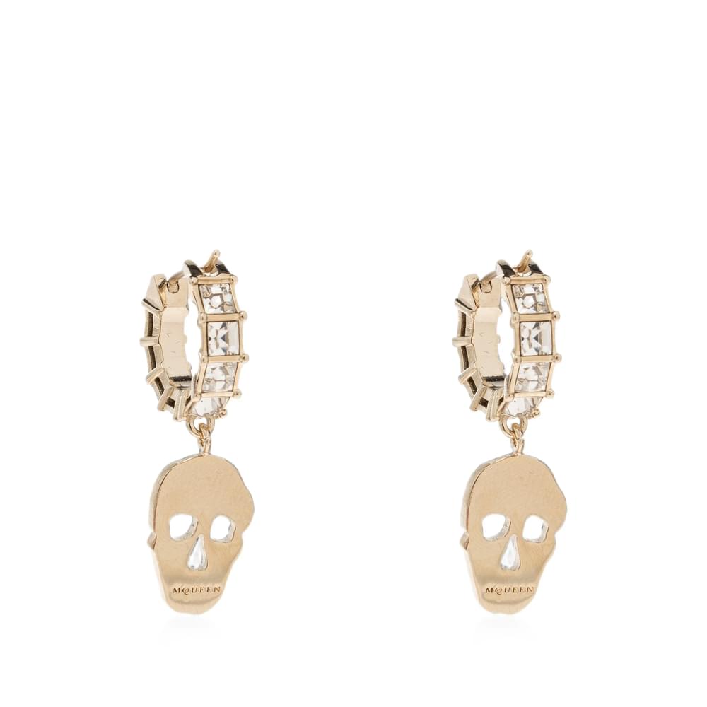 Alexander Mcqueen Gold Earrings Women