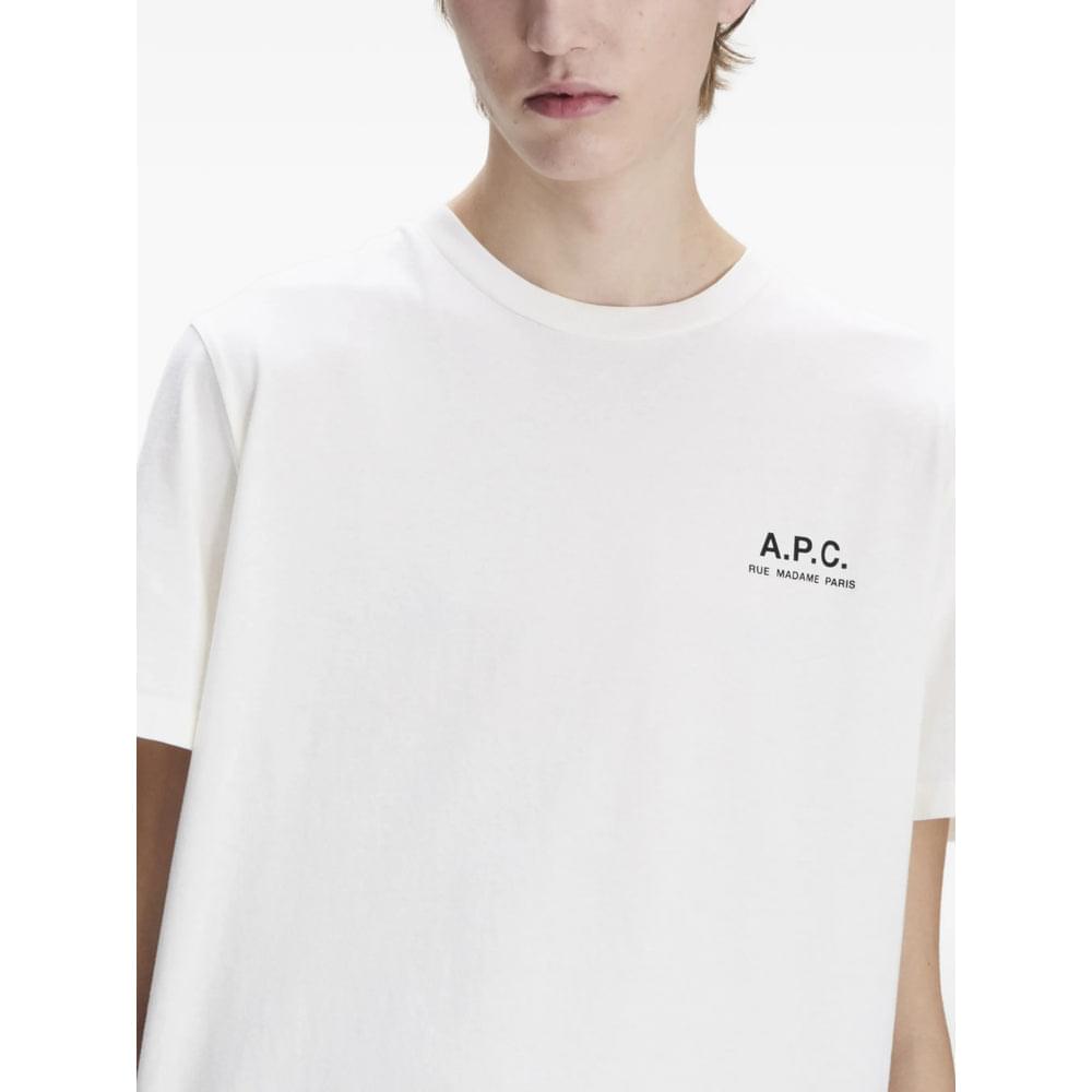A.P.C. Neutrals T-Shirts & Vests - T-Shirts Men