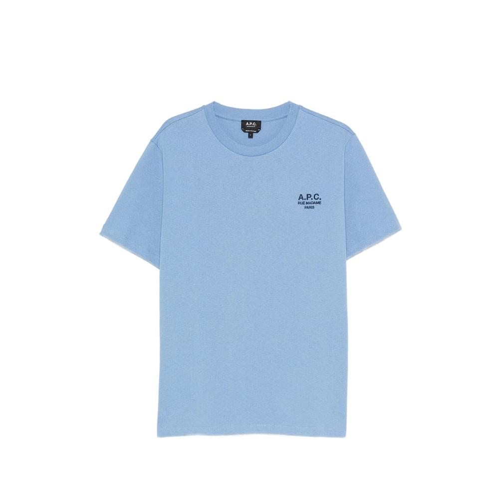 A.P.C. Blue T-Shirts & Vests - T-Shirts Men