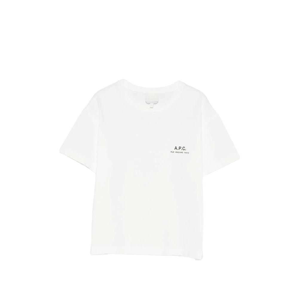 A.P.C. White T-Shirts & Vests - T-Shirts Men
