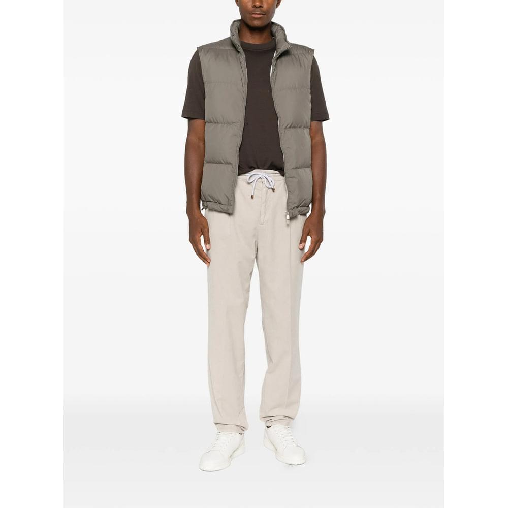 Brunello Cucinelli Green Jackets - Waistcoats & Gilets Men