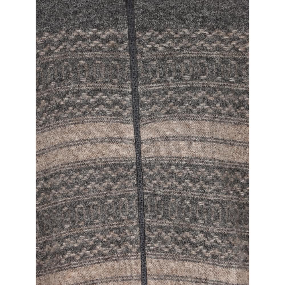 Brunello Cucinelli Grey Sweaters & Knitwear - Cardigans Men