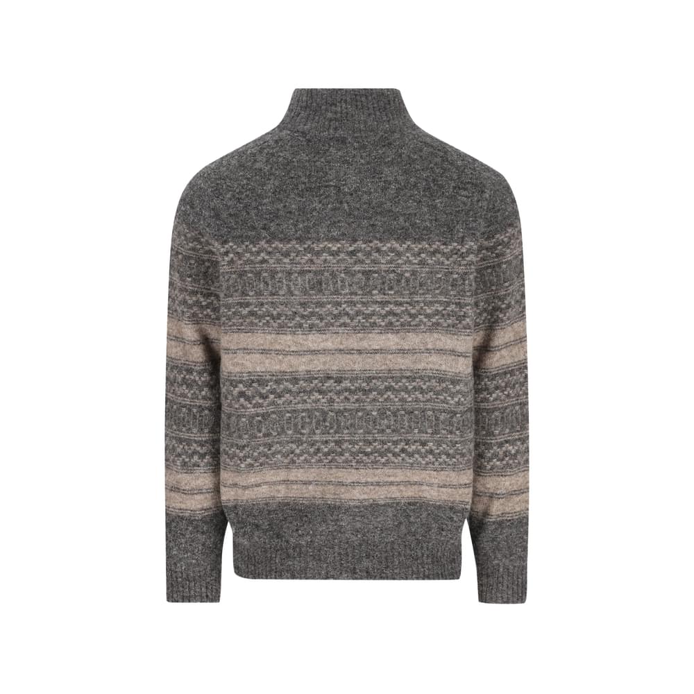 Brunello Cucinelli Grey Sweaters & Knitwear - Cardigans Men
