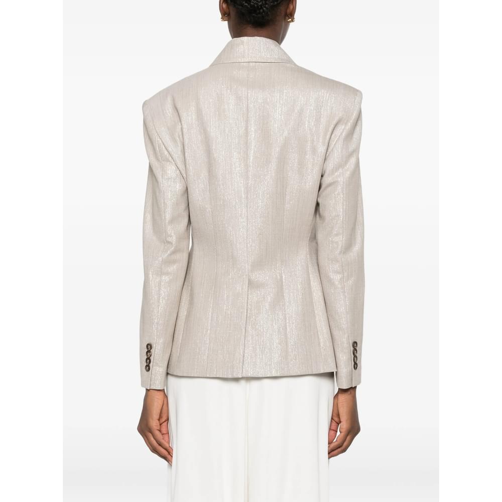 Brunello Cucinelli Neutrals Jackets - Blazers Women