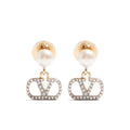 Valentino Garavani Gold Earrings Women