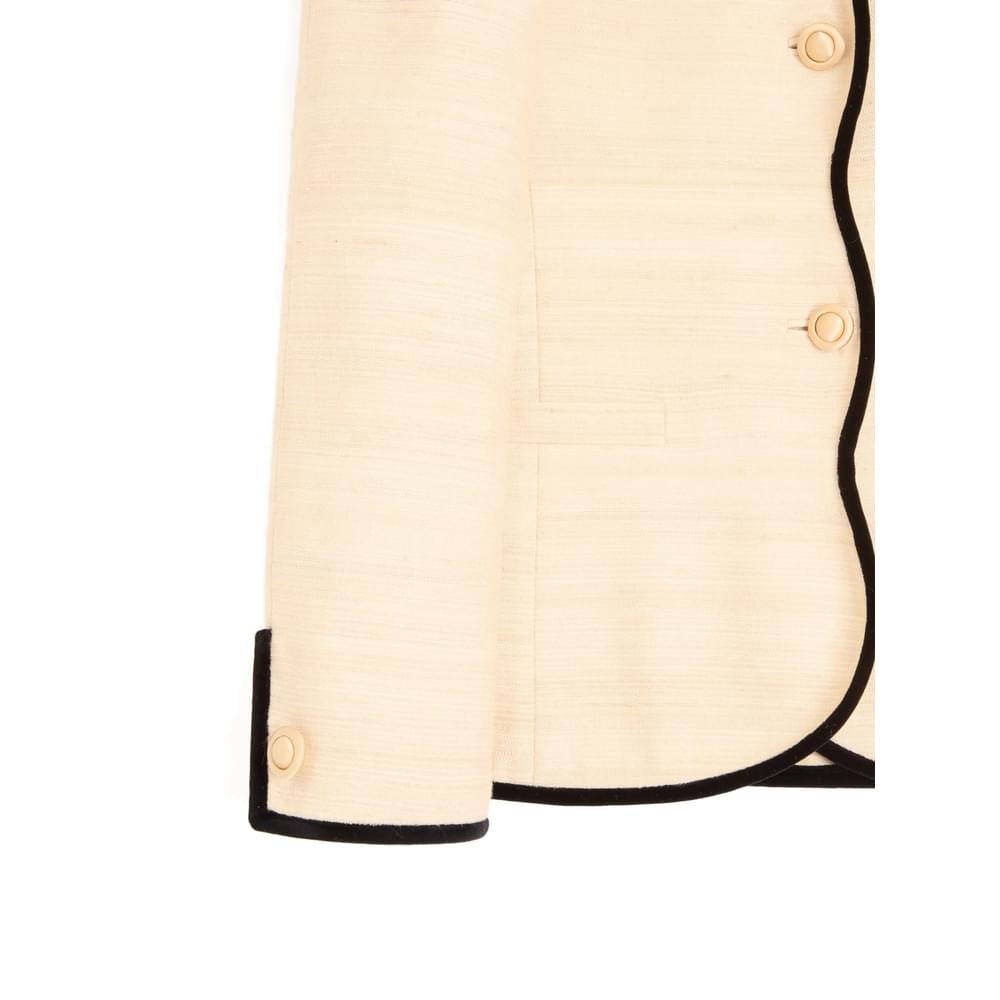 Valentino Neutrals Jackets - Blazers Women
