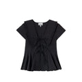 Ganni Black Tops - Blouses Women