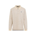 Prada Striped Piqué Polo Men