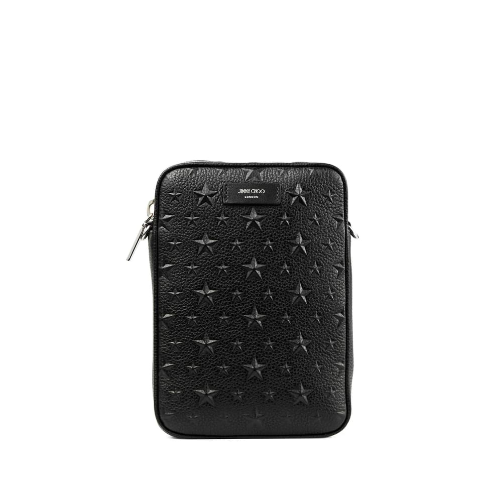 Jimmy Choo Black Messenger Bags Men