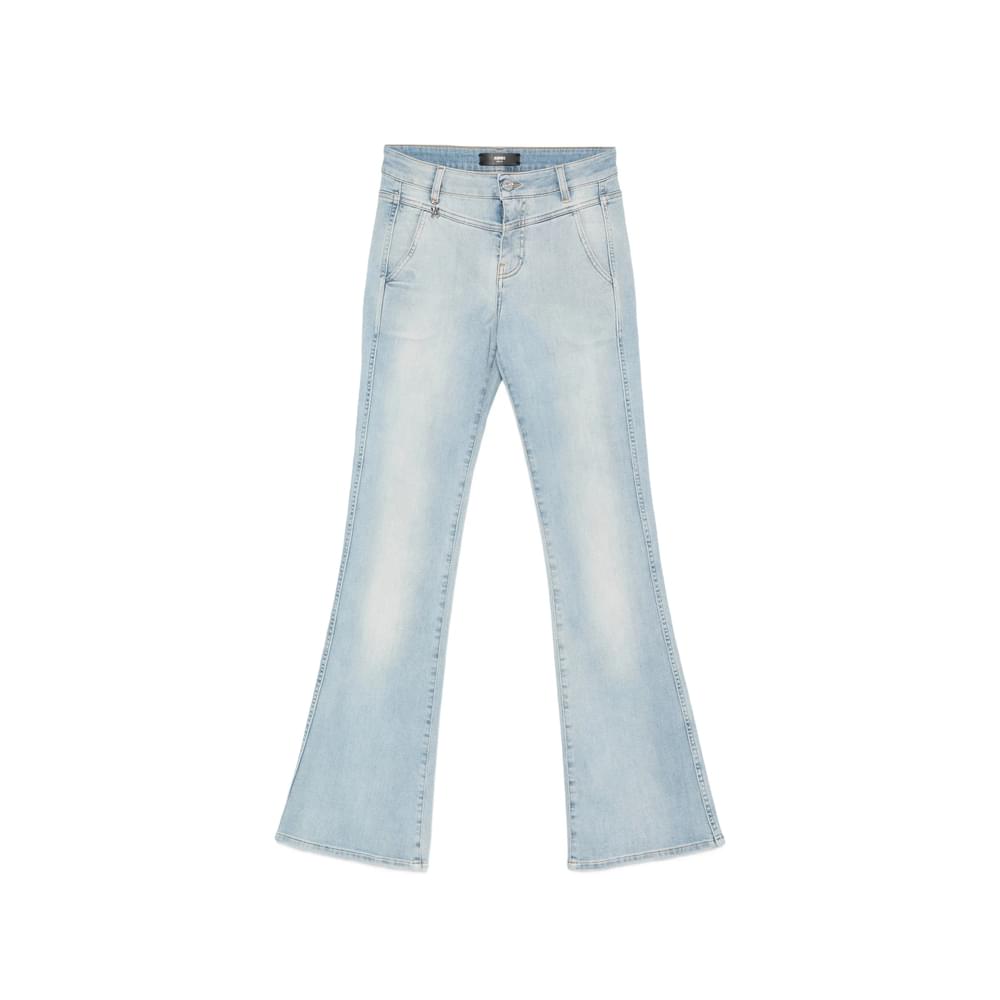 Amiri Blue Denim - Flared Jeans Women