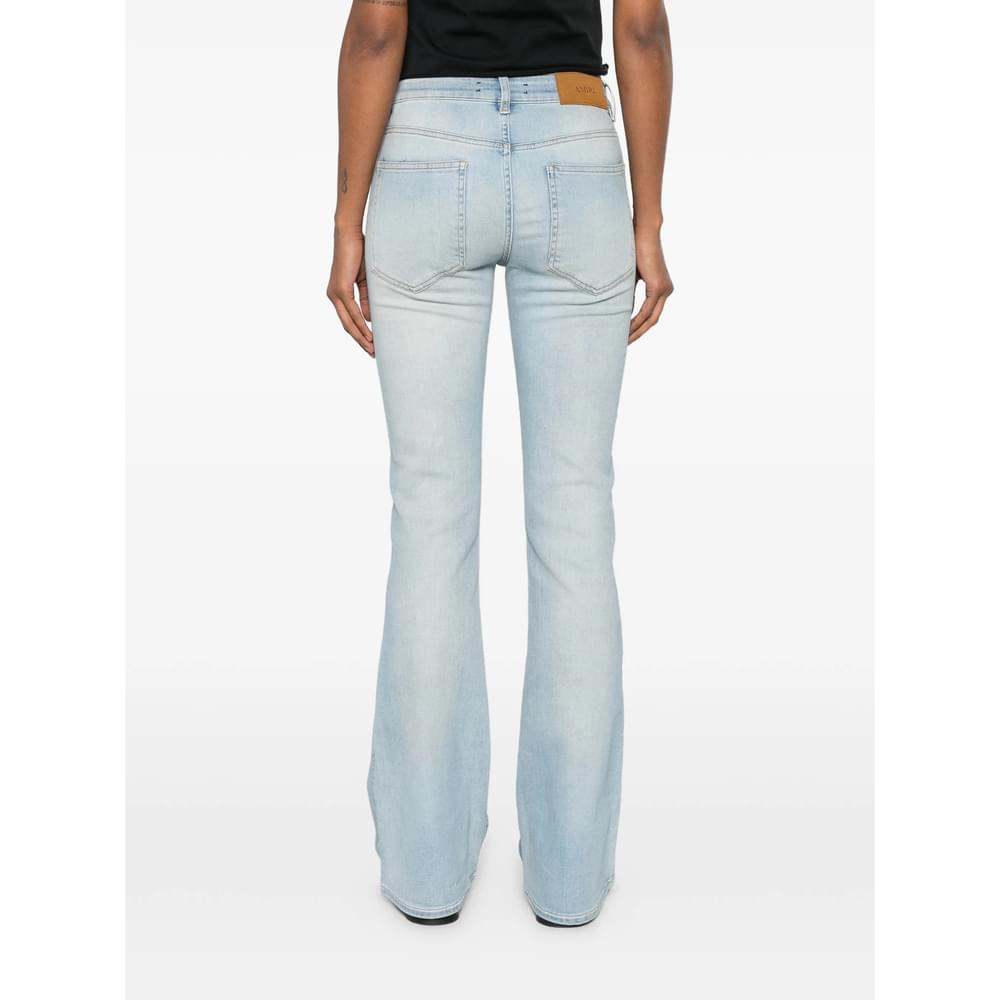 Amiri Blue Denim - Flared Jeans Women