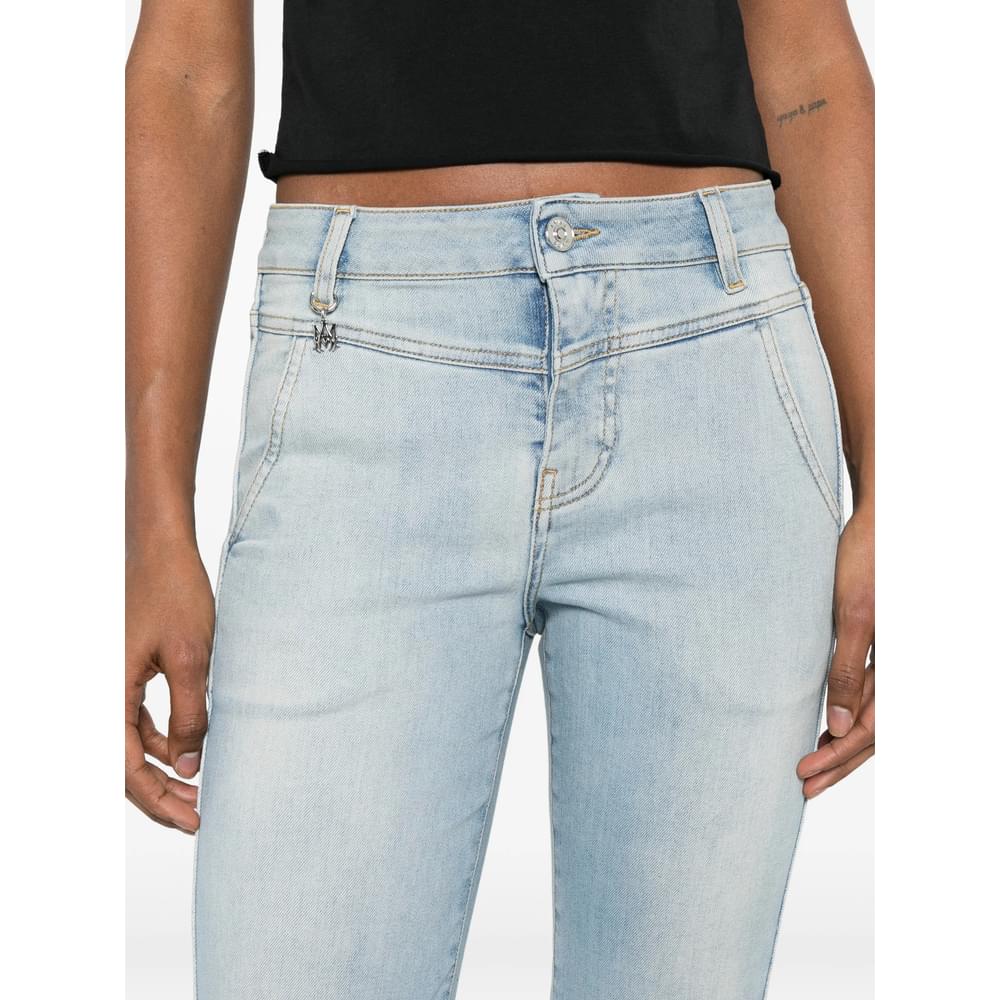 Amiri Blue Denim - Flared Jeans Women