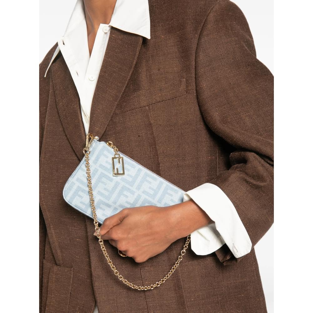 Fendi Blue Shoulder Bags Women