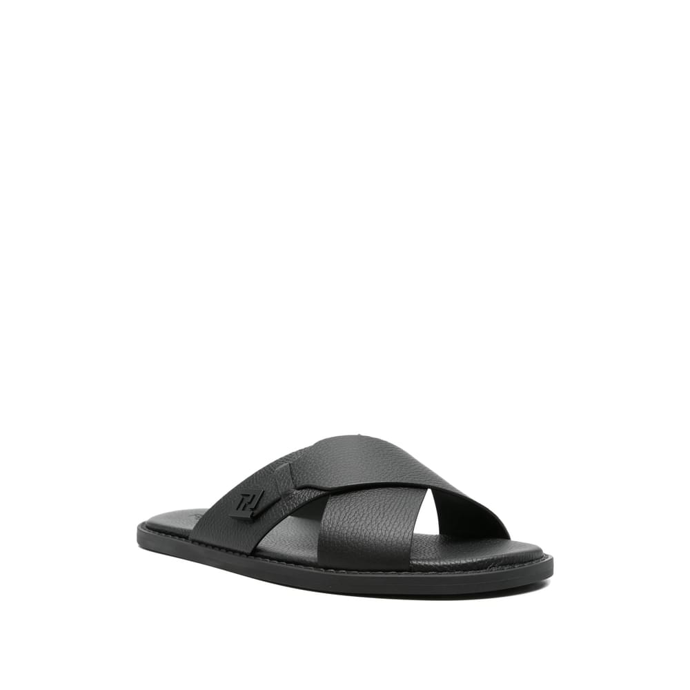 Fendi Black Sandals Men