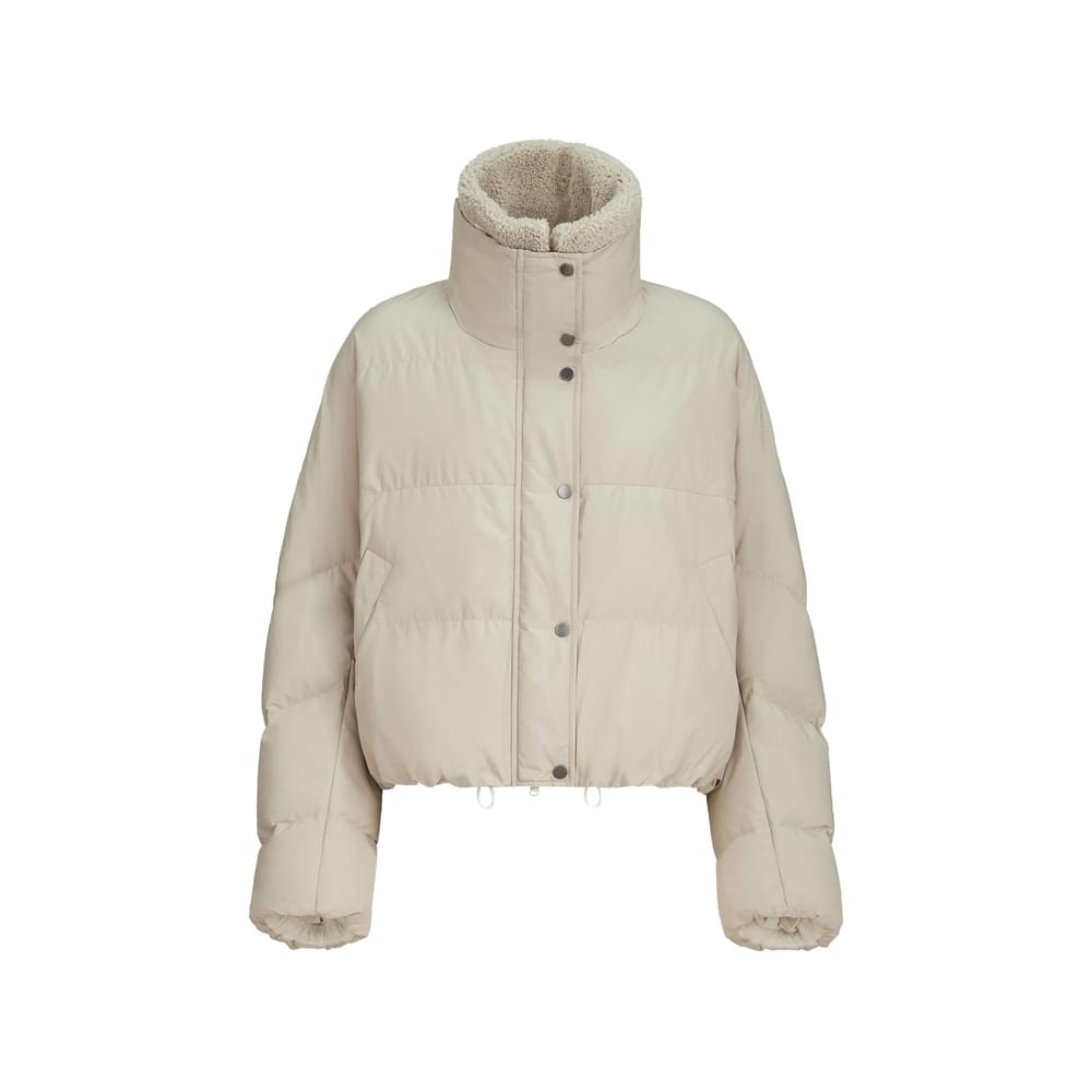 Brunello Cucinelli Neutrals Jackets - Puffer Jackets Women