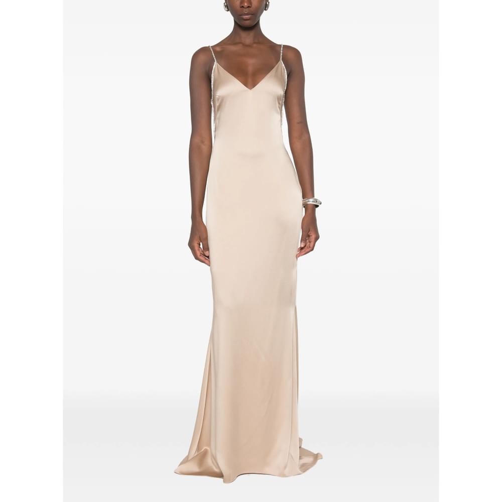 Tom Ford Neutrals Dresses - Evening Dresses Women