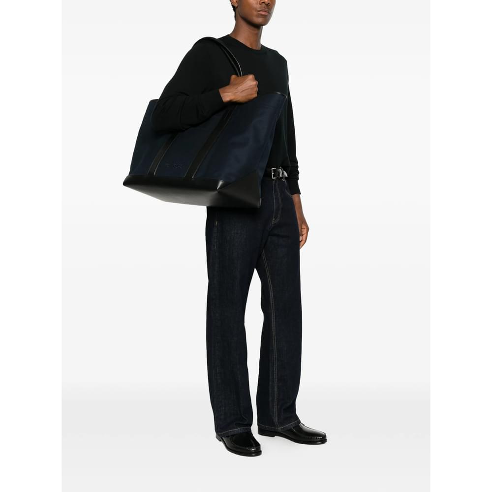 Tom Ford Blue Tote Bags Men