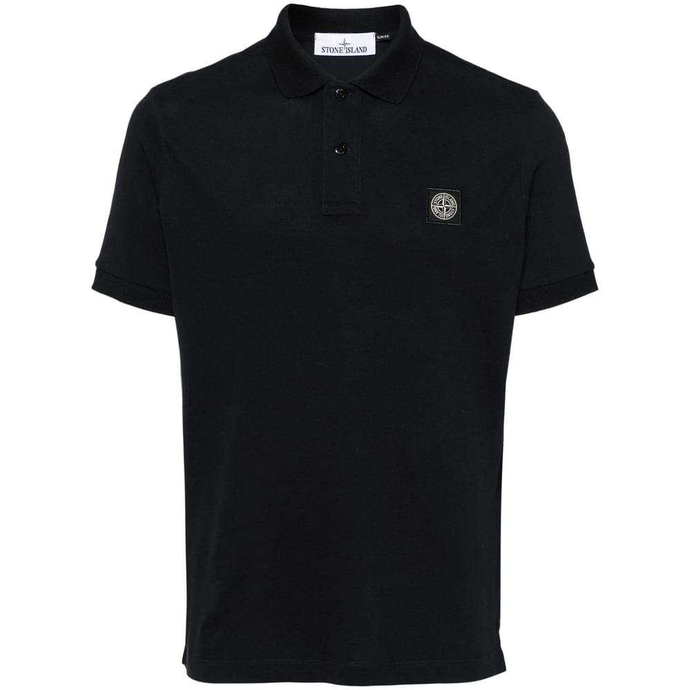 Stone Island Blue Polo Shirts Men