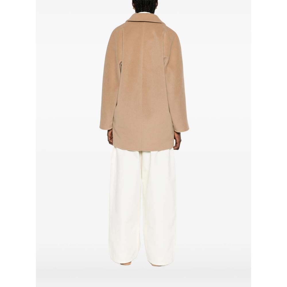 Max Mara Neutrals Coats - Double Breasted & Peacoats Women