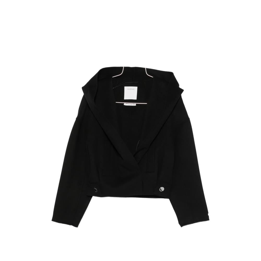 Sportmax Black Jackets - Oversized Jackets Women
