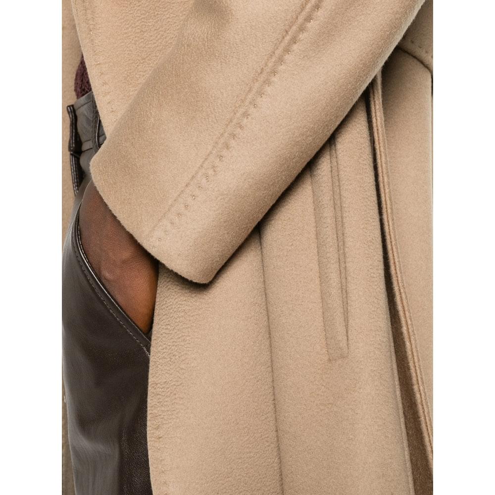 Max Mara Studio Neutrals Coats - Single Breasted Coats Women