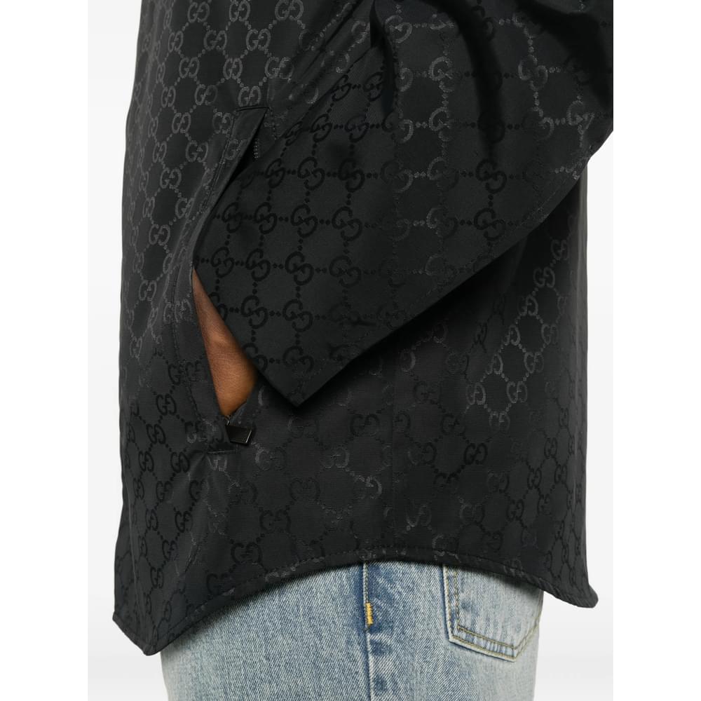 Gucci Black Jackets - Shirt Jackets Men
