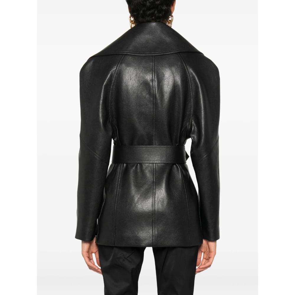 Gucci Black Jackets - Leather Jackets Women