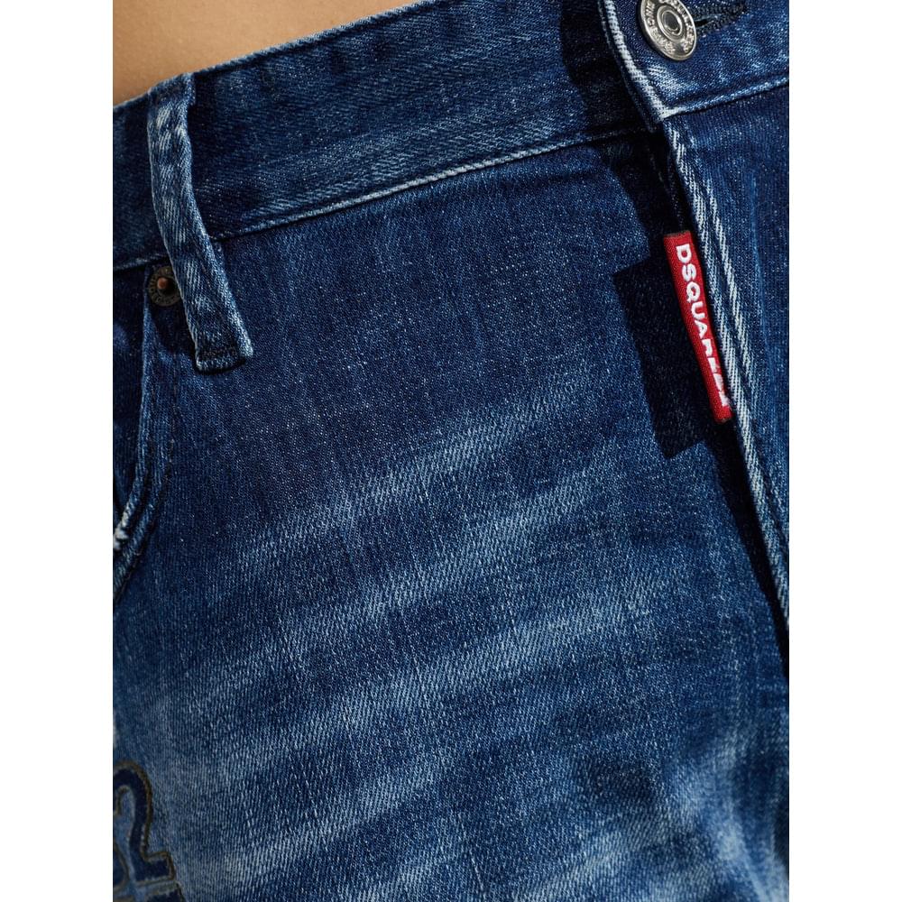 Dsquared2 Blue Trousers - Regular & Straight-Leg Trousers Men