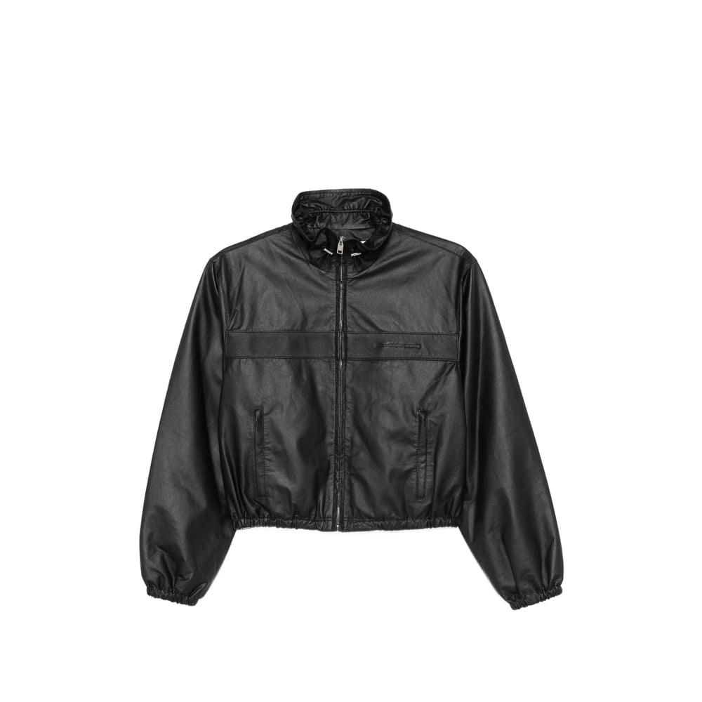 Alexander Wang Black Jackets - Leather Jackets Women