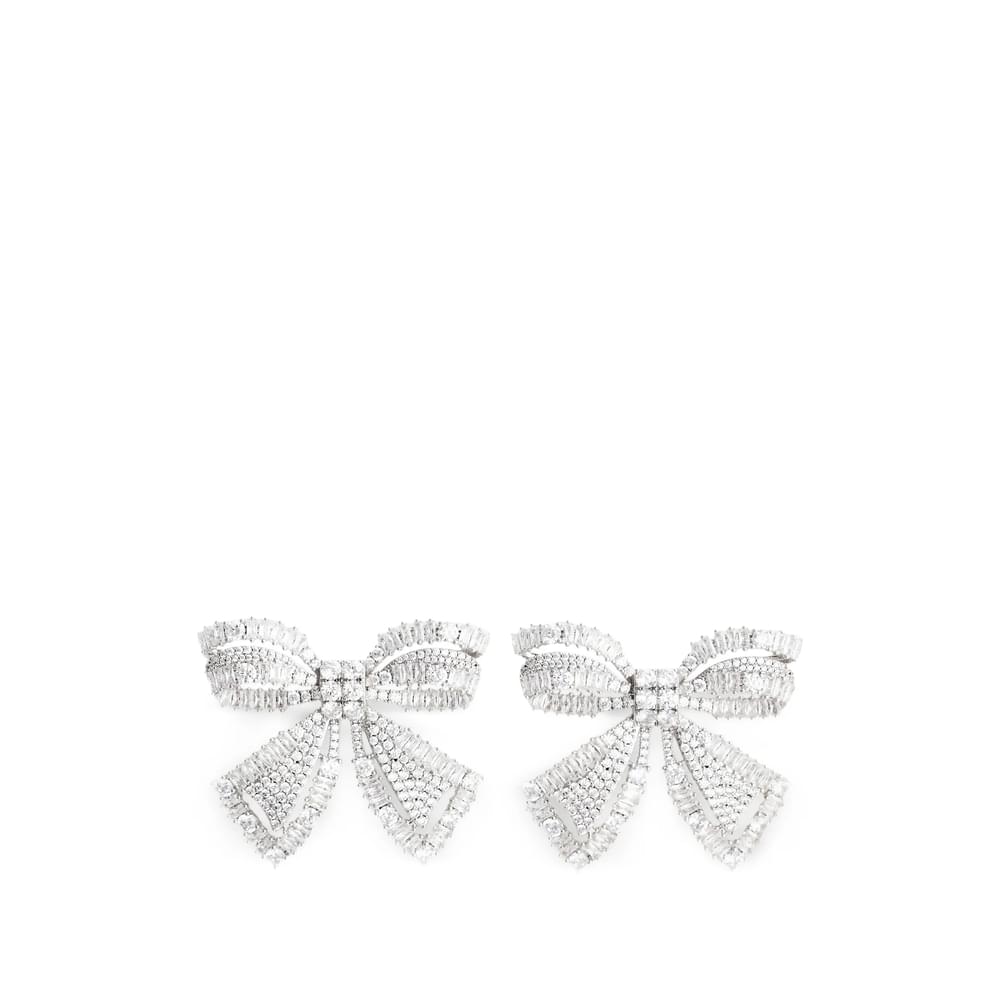 Self-Portrait Silver Earrings Women