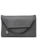 Stella Mccartney Shaggy Grey Polyester Bag Women