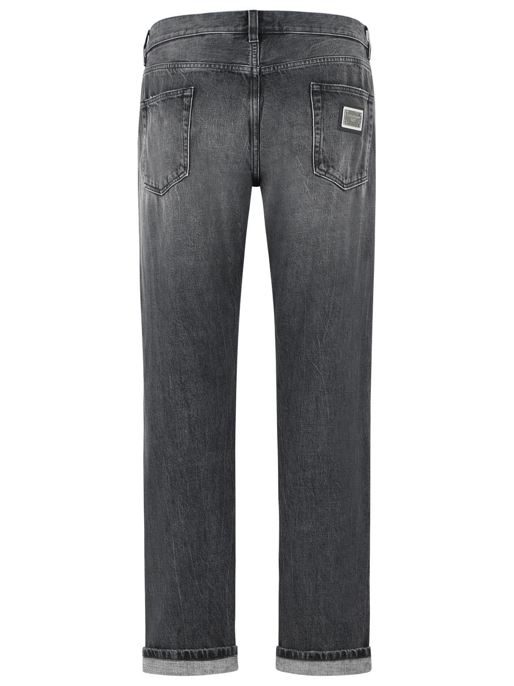 Dolce & Gabbana Black Denim Jeans Men