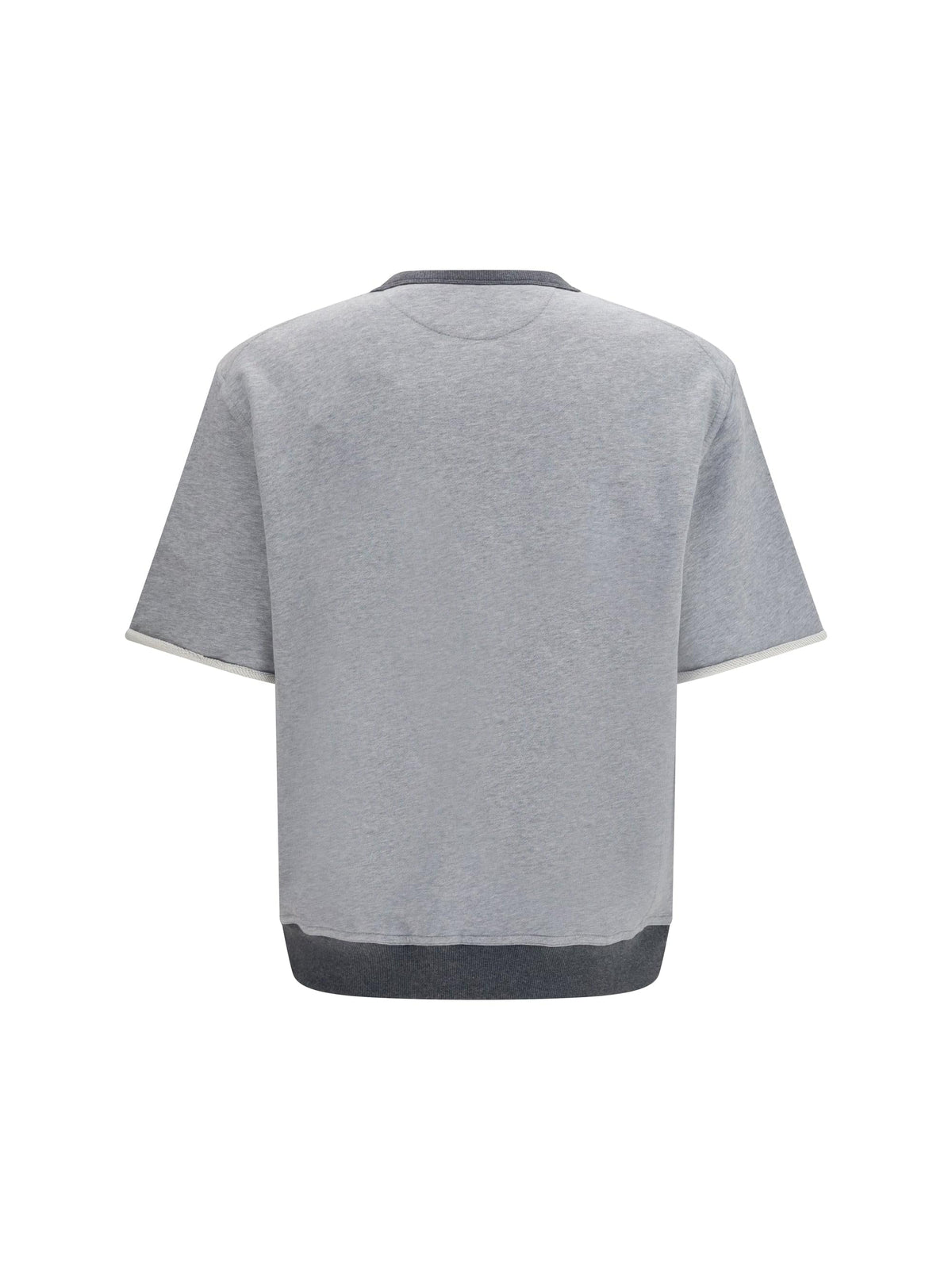 Brunello Cucinelli Men Melange Fabric T-Shirt