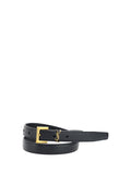 Saint Laurent Women Cassandre Slim Belt