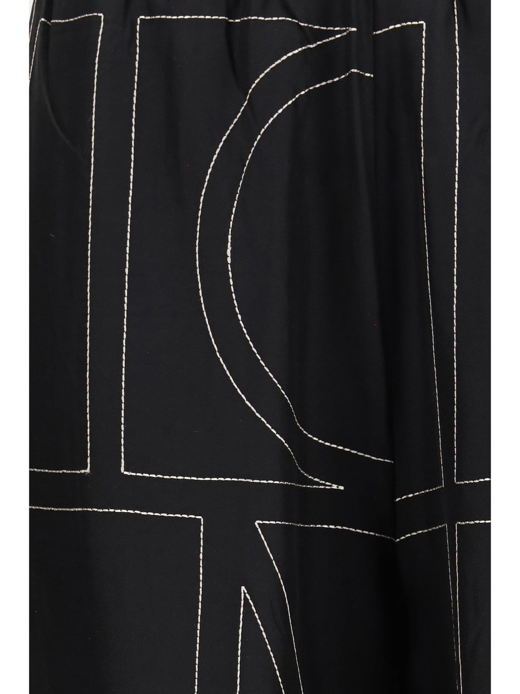 Toteme Women Silk Monogram Pants