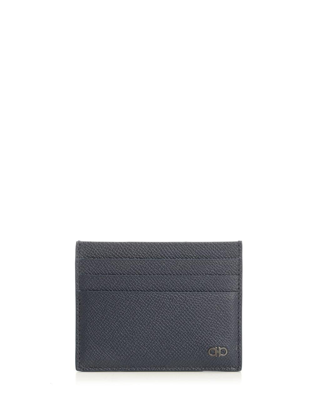 Ferragamo Men Gancini Credit Card Holder