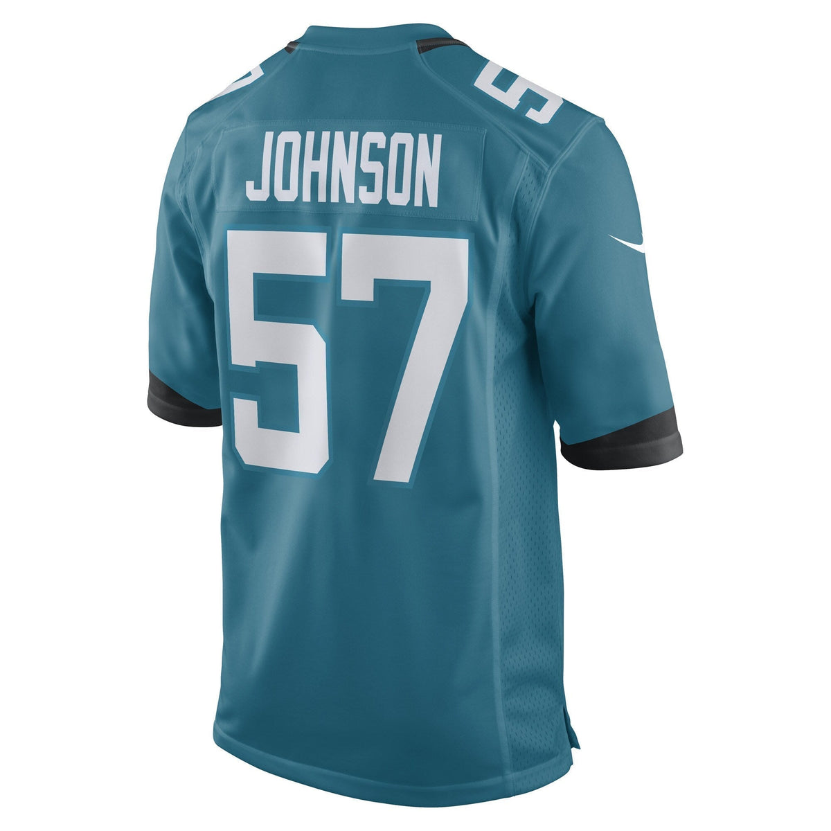 Caleb Johnson Jacksonville Jaguars Nike Game   Jersey - Teal