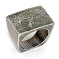 Ruthenium Brass Ring with No Stone