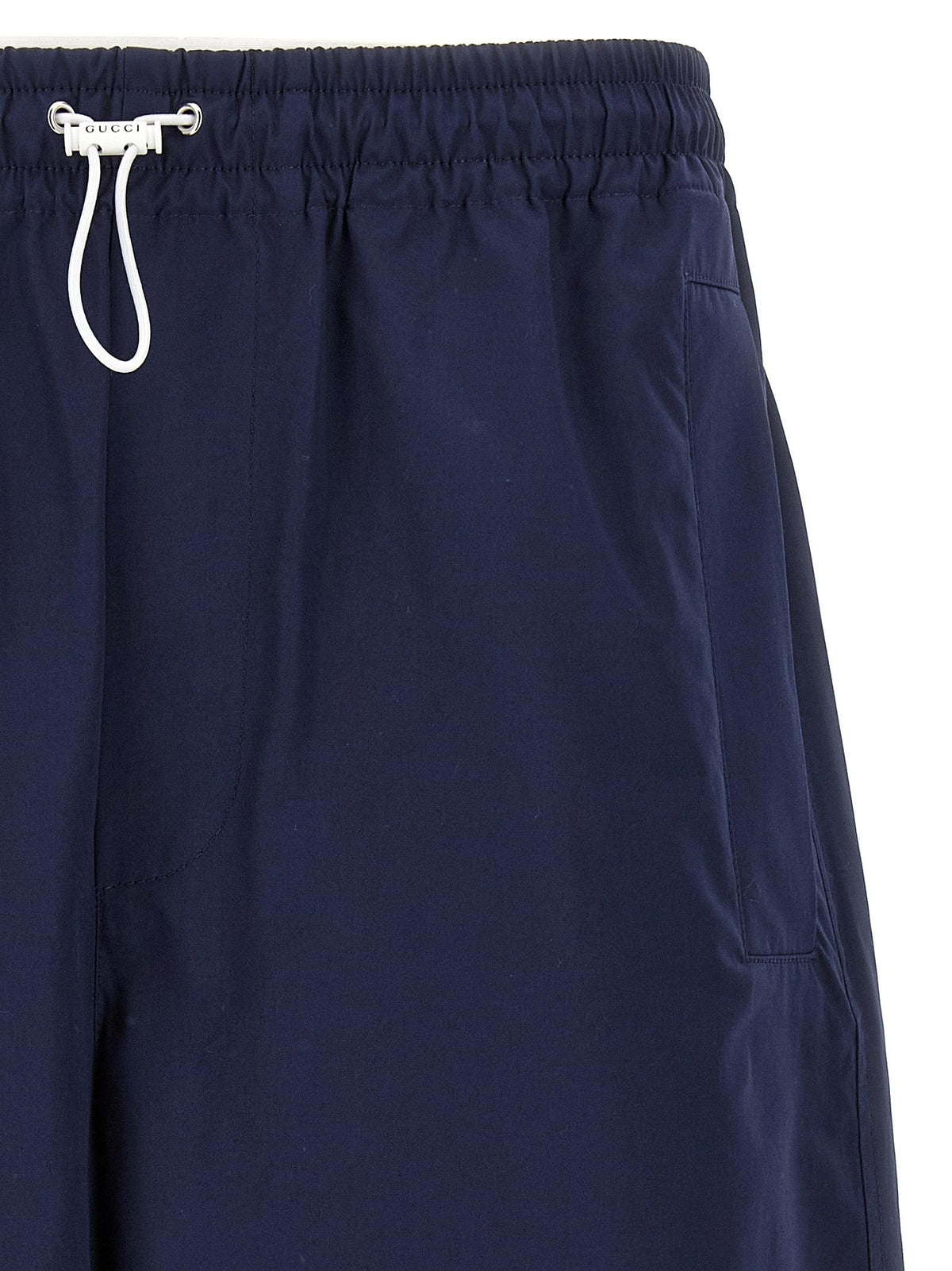Gucci Men Cotton Bermuda Shorts