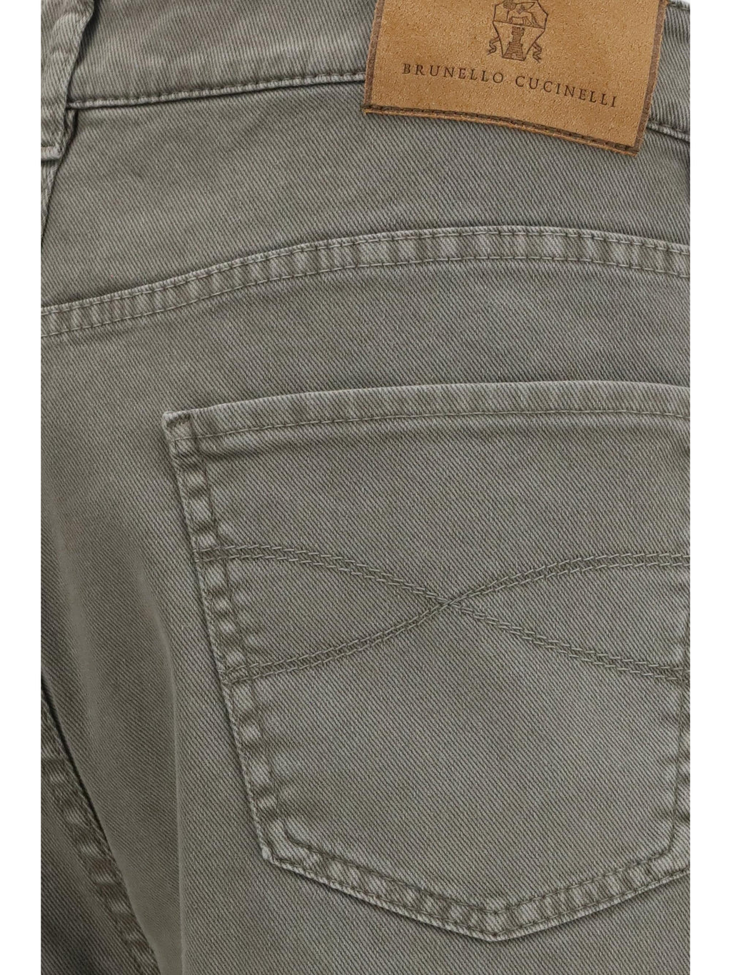 Brunello Cucinelli Men Jeans With Turn-Up Hem