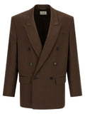 Saint Laurent Men Satin Blazer