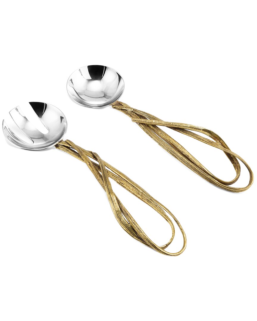 Michael Aram Palm Serving Set