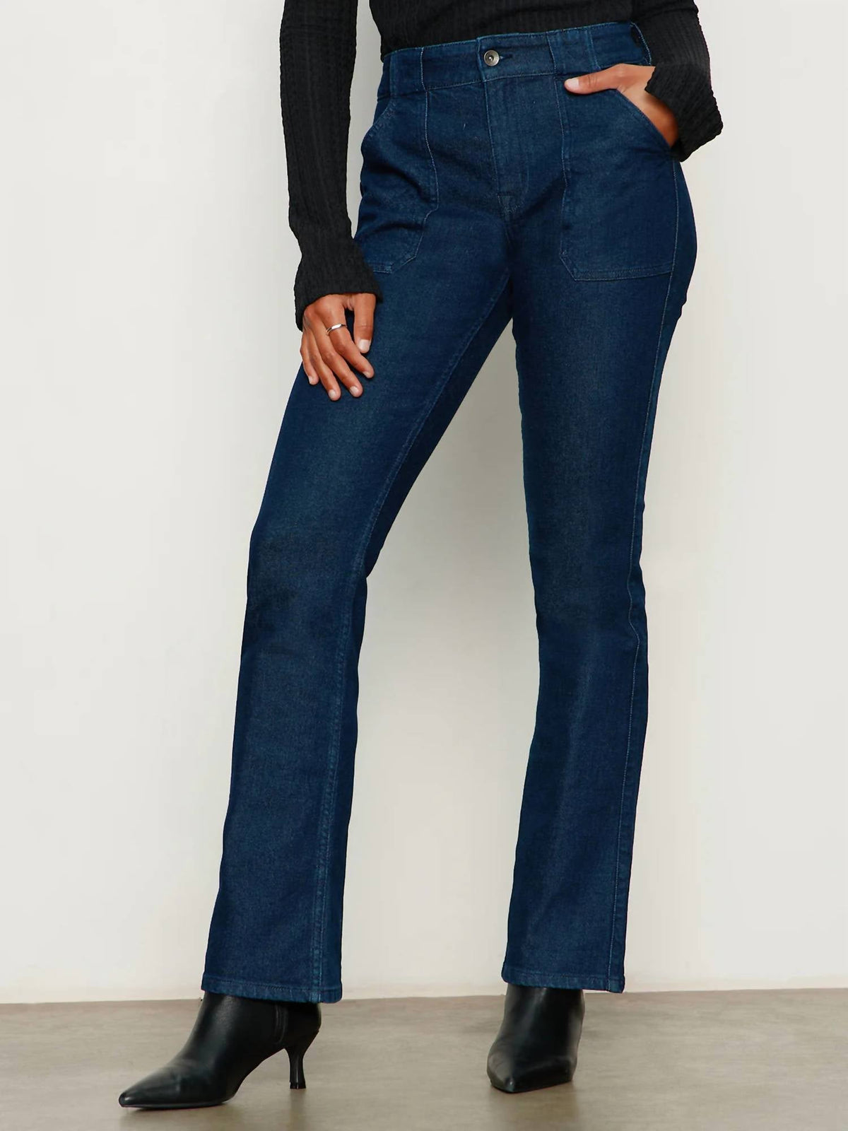 Hayden Bootcut Jeans In Plot Twist