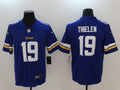Men's Minnesota Vikings #19 Adam Thielen Purple jersey