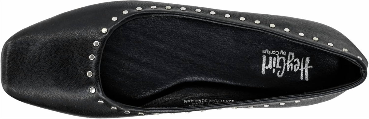 Women's Just In Time Flats Shoe In Black