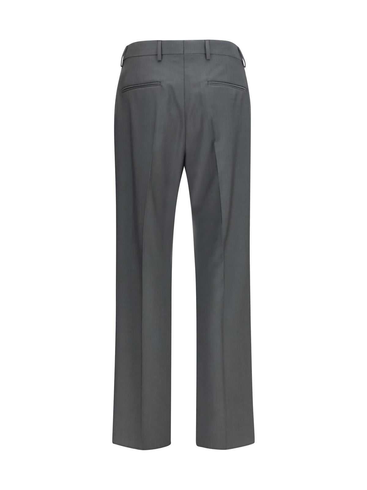 Valentino Men Wool And Mohair Tailored Pants