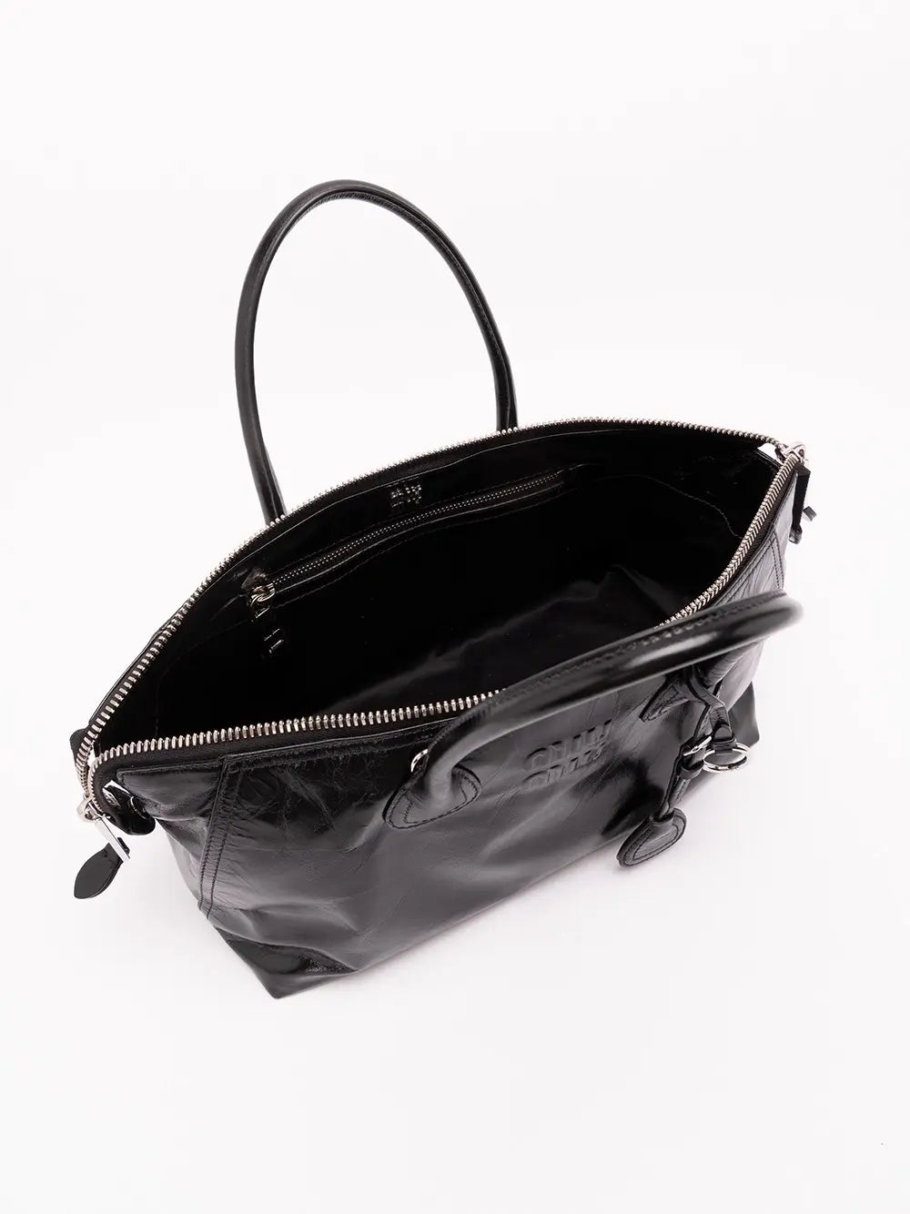Miu Miu Women Shiny Leather Bag