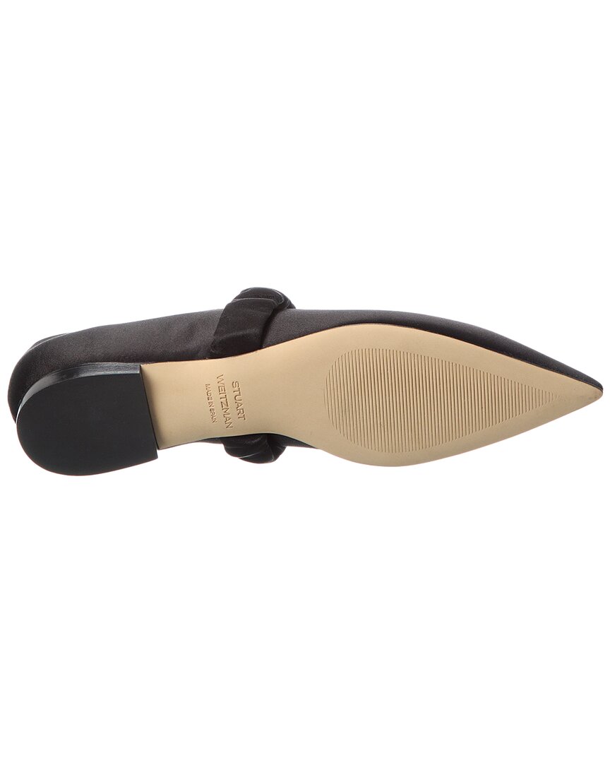 Stuart Weitzman Maxine Satin Ballet Flat