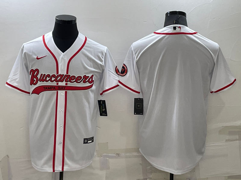 Men's Tampa Bay Buccaneers White Blank jersey