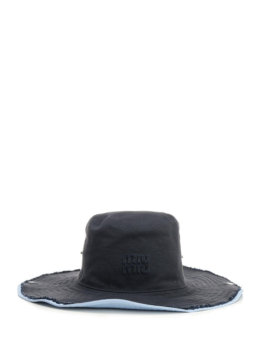 Miu Miu Women Drill Cowboy Hat